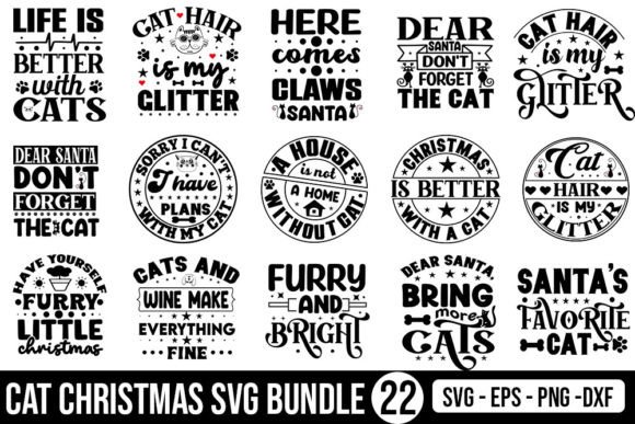 Cat Christmas Svg Bundle Review