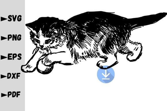 Cat Playing SVG: A Playful Embroidery Design Review