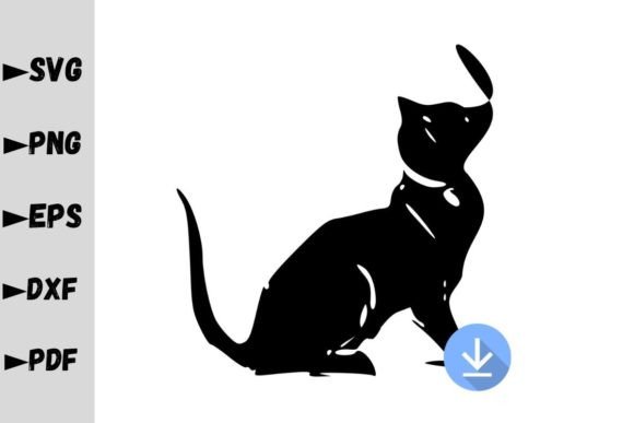 Cat Playing SVG Review for Embroidery Projects
