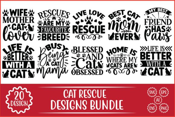 Cat Rescue SVG Designs Bundle Review