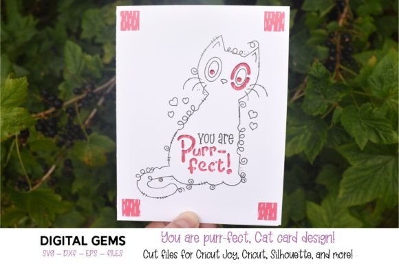 Cricut Joy SVG Cat Purr-fect Card Review
