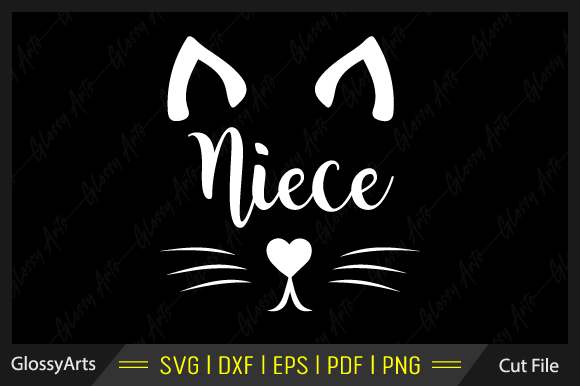Cute Cat Niece Svg Design Review