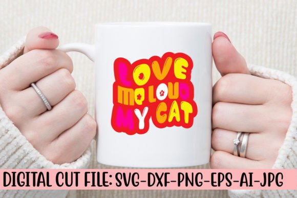 Love Me Love My Cat Retro SVG Review