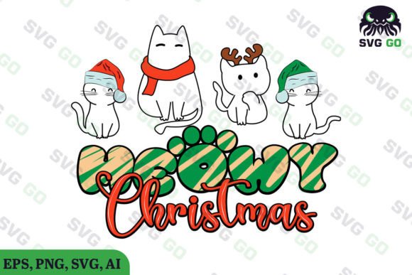 Meowy Christmas Cute Cat Embroidery Design Review