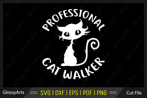 Professional Cat Walker Svg Cut File Review